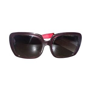 Tiffany & Co. Burgundy Sunglasses